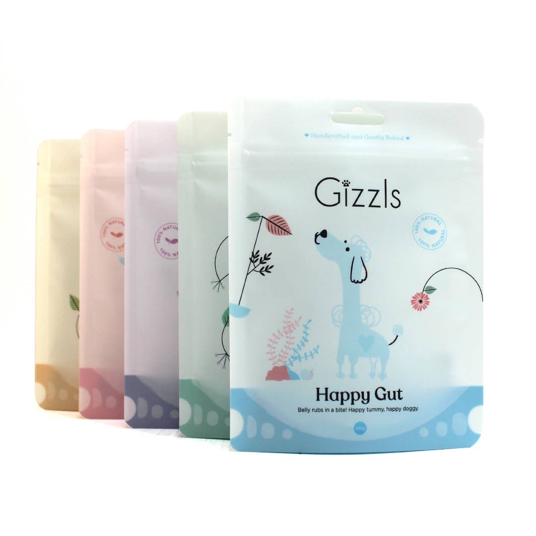 Gizzls Happy Gut Dog Treats