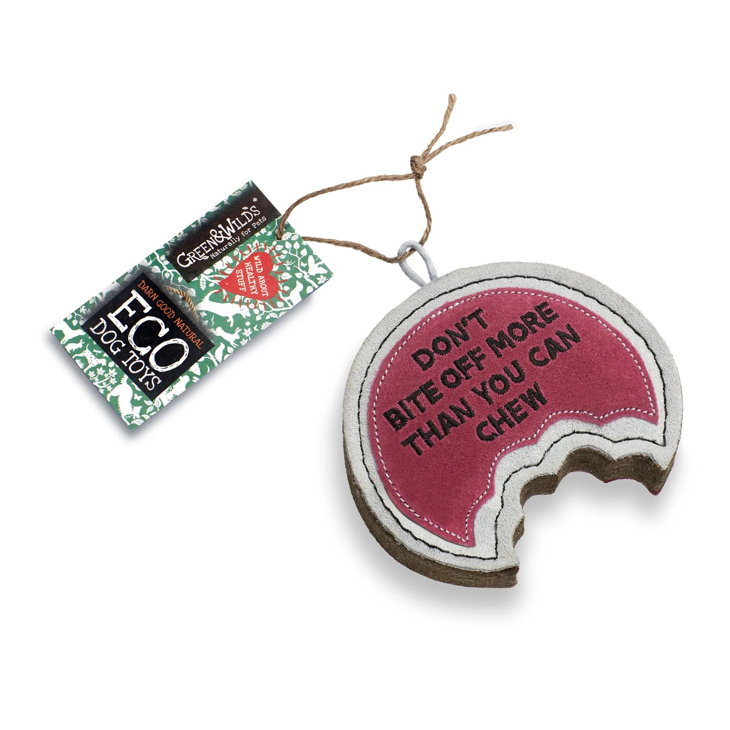 Don't bite off more than you can chew eco toy