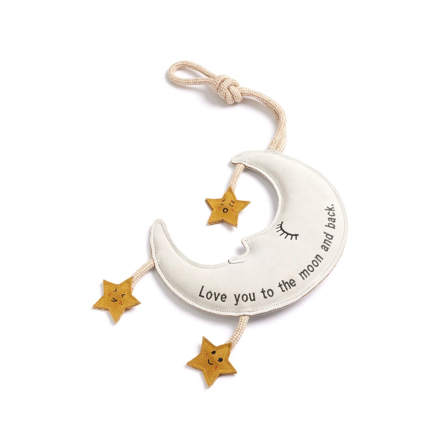 Love you to the moon and back eco toy