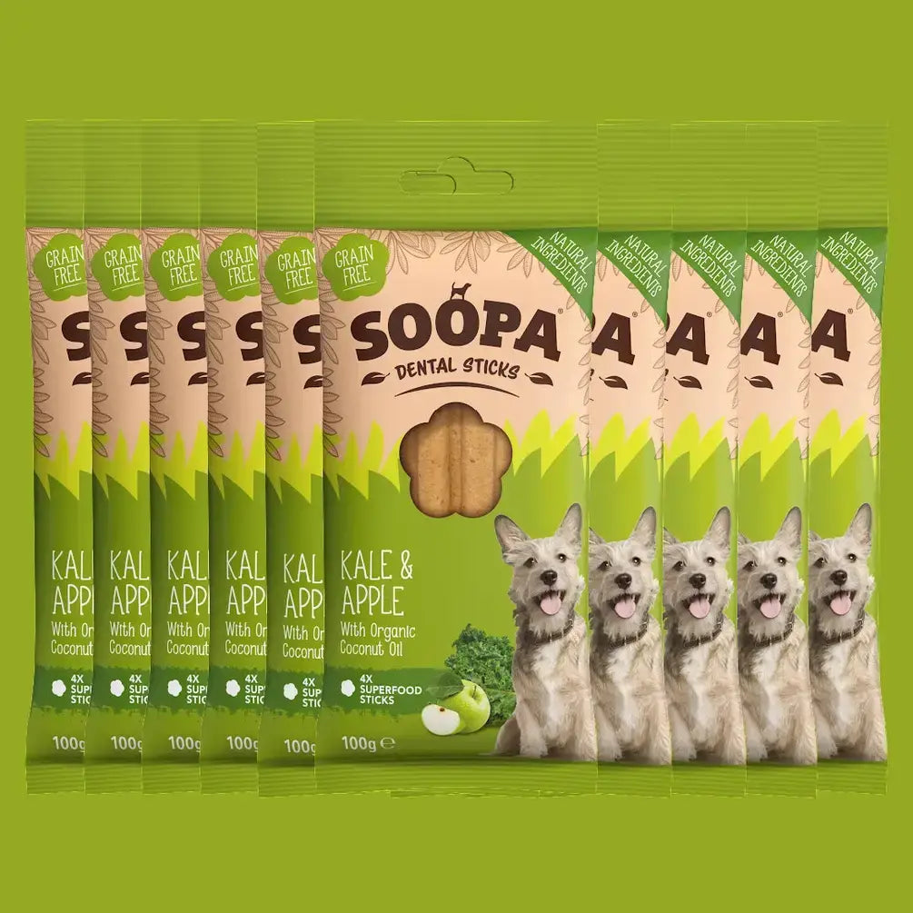 Kale & Apple Dog Dental Sticks