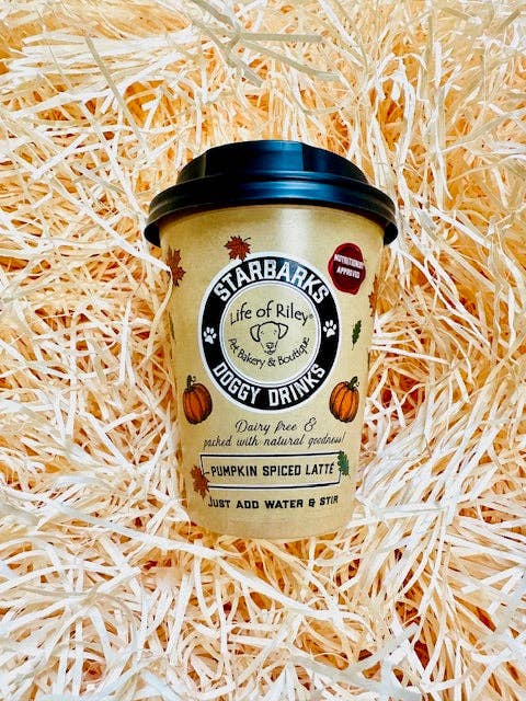 DIY Doggy Drink - Starbarks Shakes Pumpkin Spiced Latte