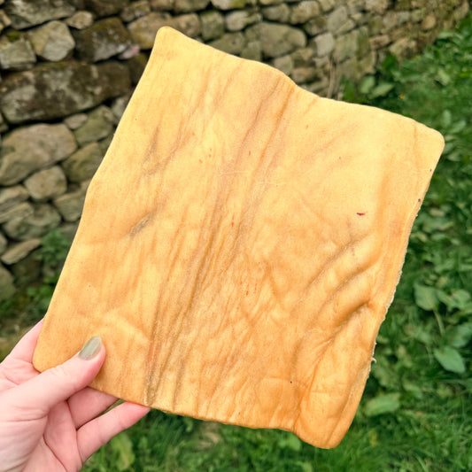 Buffalo skin plates