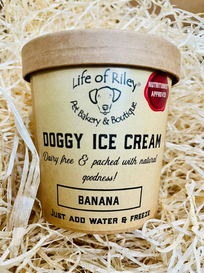 Doggy Ice Cream DIY Kit - Banana