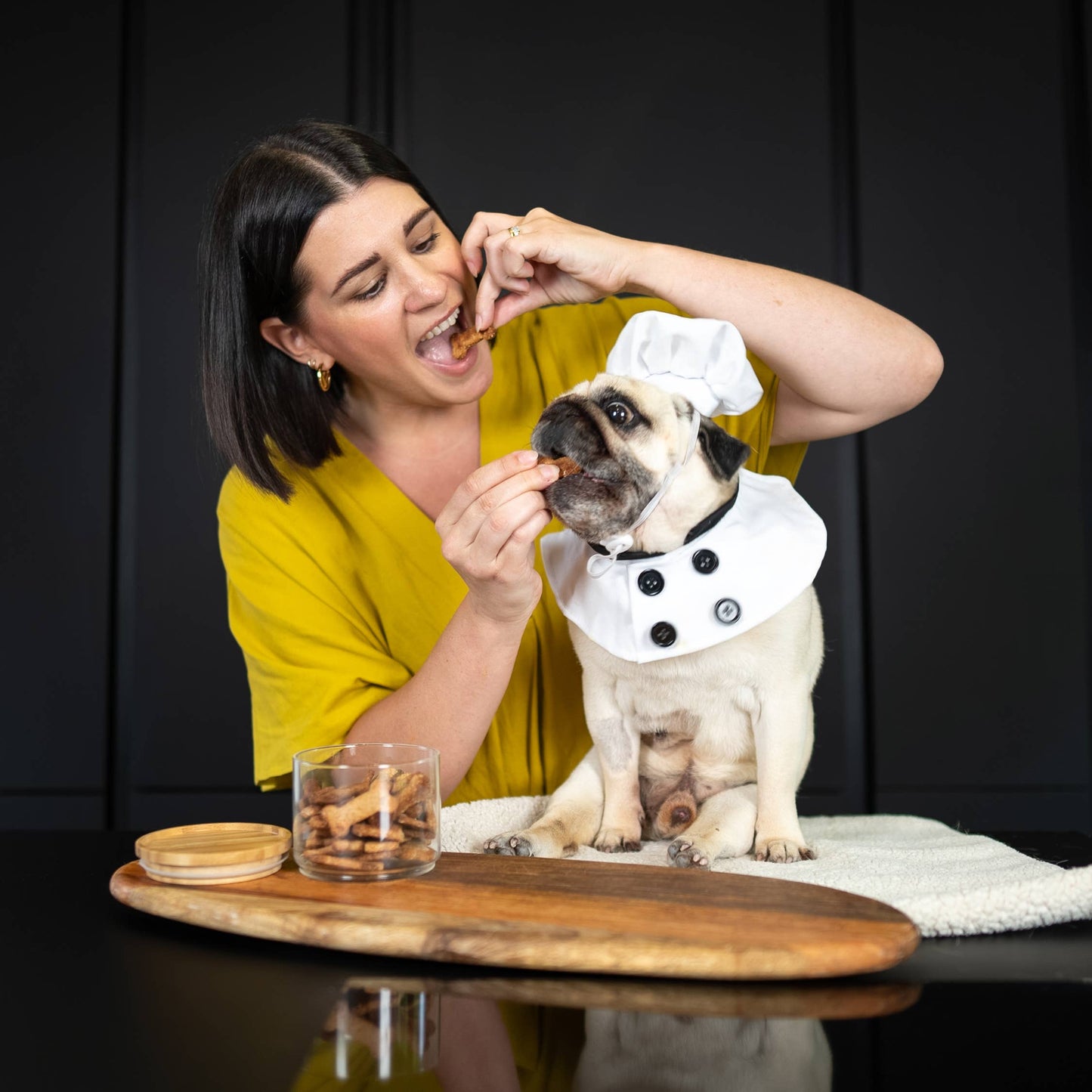 Make-Your-Own Dog Treats |Cinnamon Apple & Peanut Flavour