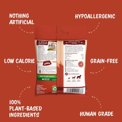 Gingerbread Biscuit Dog Treats : Single Pack