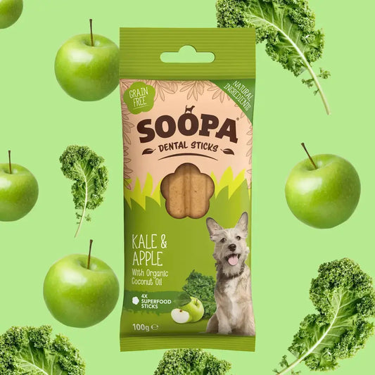 Kale & Apple Dog Dental Sticks