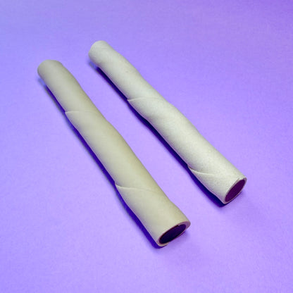 Veggie filled tube twists