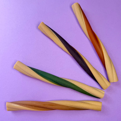 Veggie twisted chunky sticks