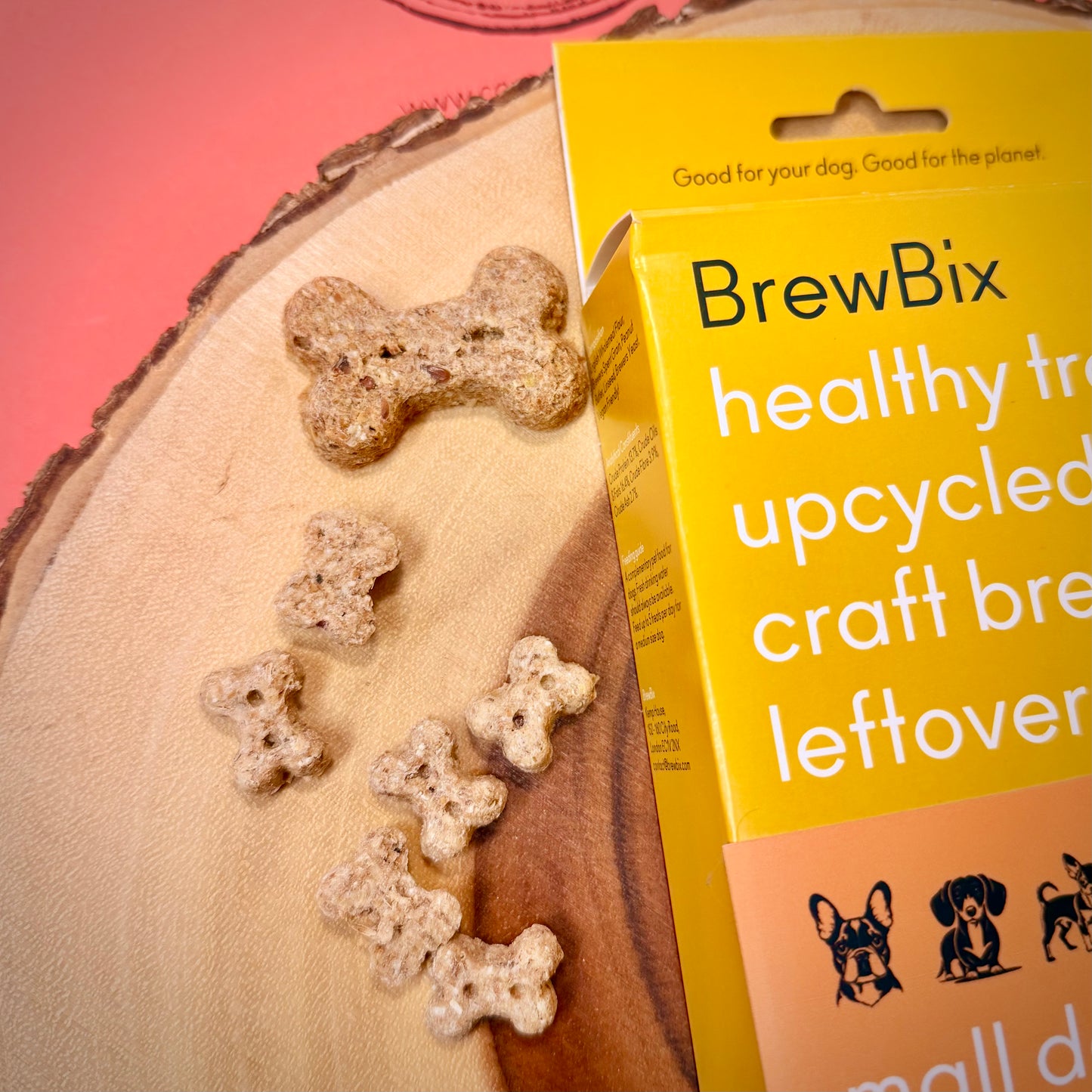 BrewBix peanut butter brewer’s yeast biscuits