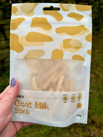 Goat milk & duck sticks