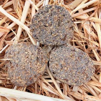 Quail, peach & honey cookies