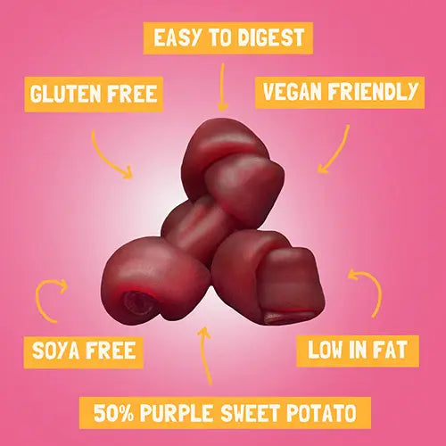 Pawtato Purple Knots Small