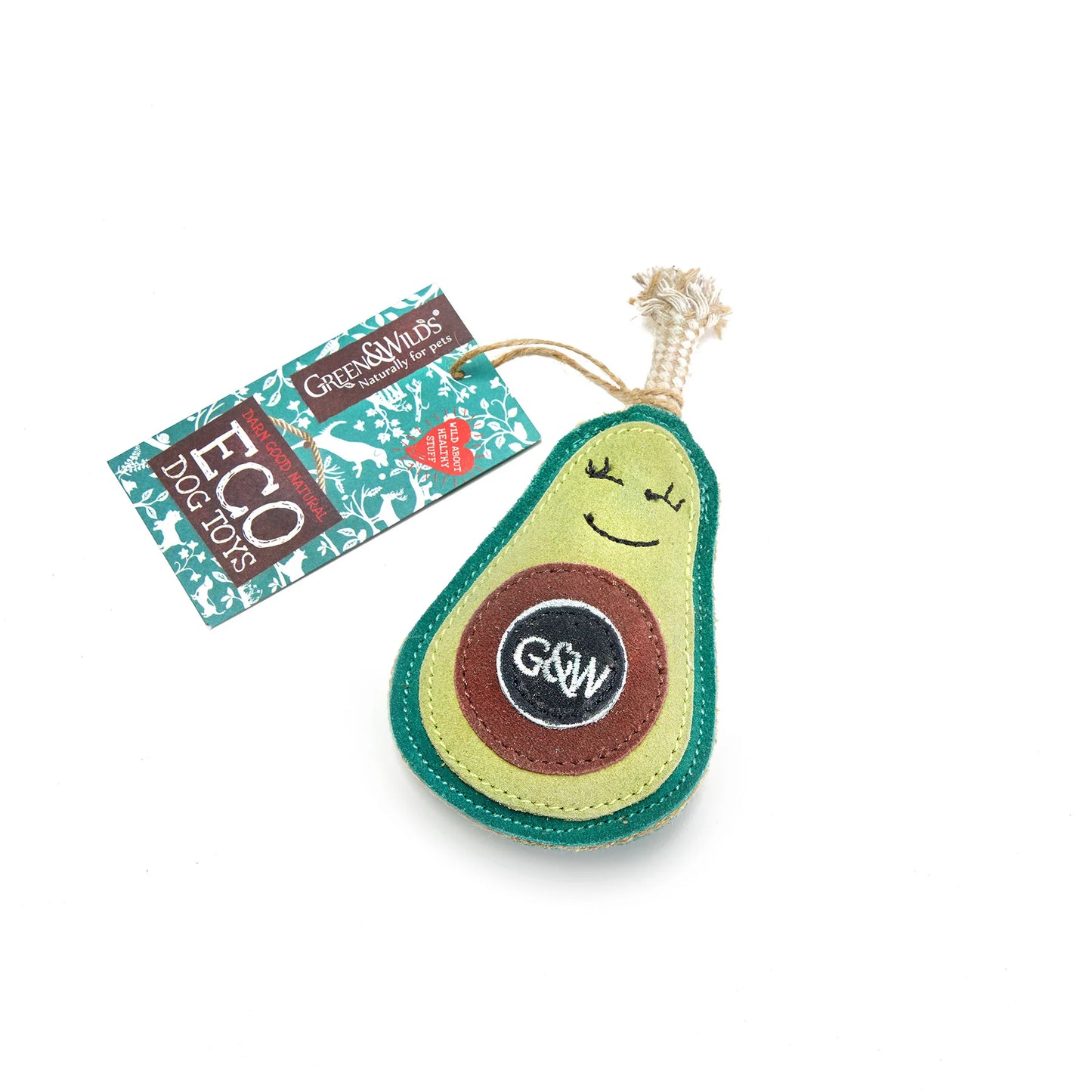 Audrey the avocado eco toy