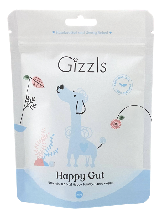 Gizzls Happy Gut Dog Treats