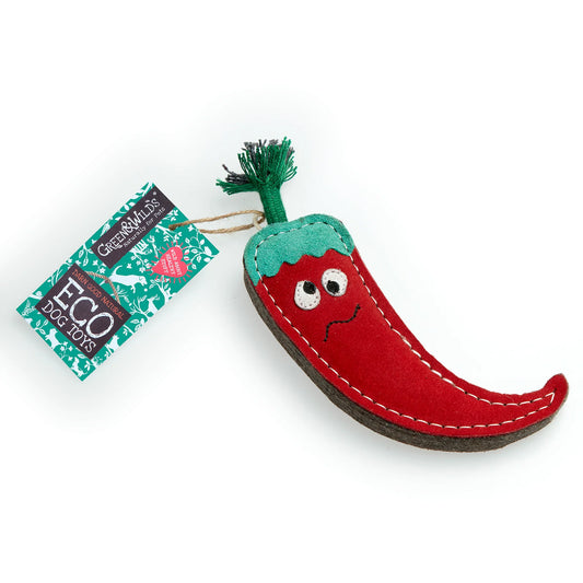 Chad the red hot chilli pepper eco toy