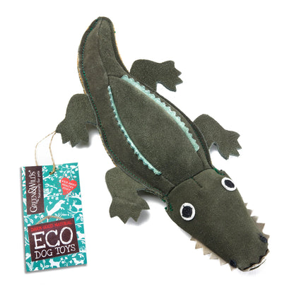 Colin the crocodile eco toy