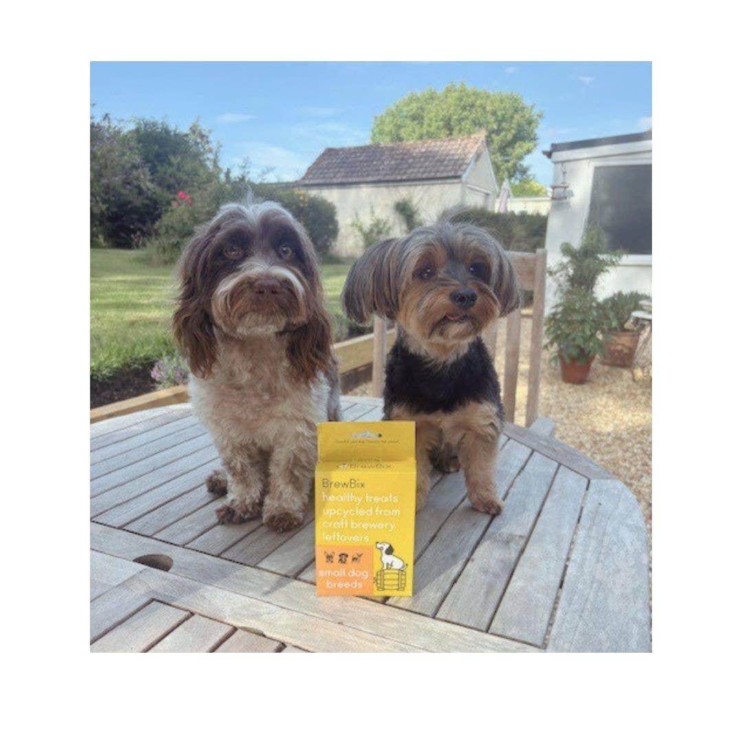 BrewBix Small dog Breeds Peanut Butter Biscuits