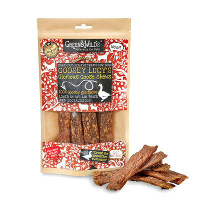 Goosey Lucy's Goose Chews 100g