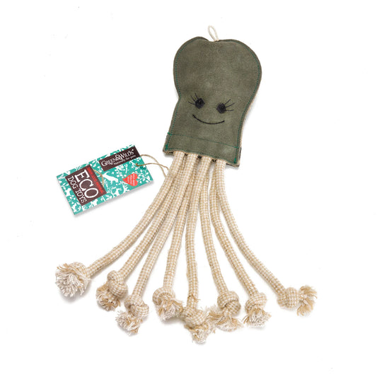 Olive the Octopus Dog Toy
