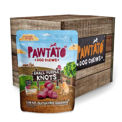 Pawtato Purple Knots Small