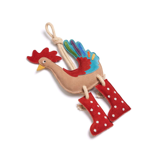 Rambo the rooster eco toy