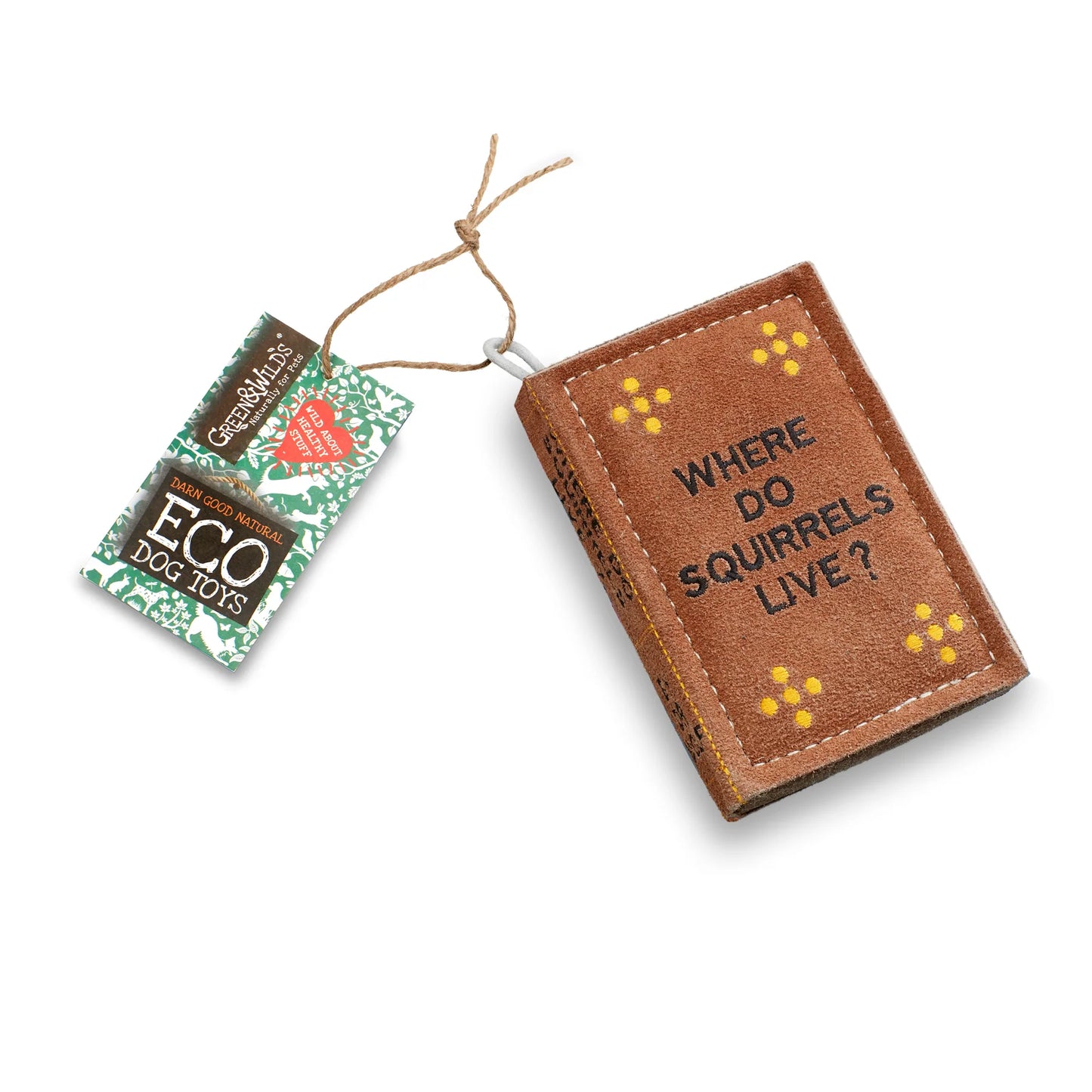 Where do squirrels live? eco toy