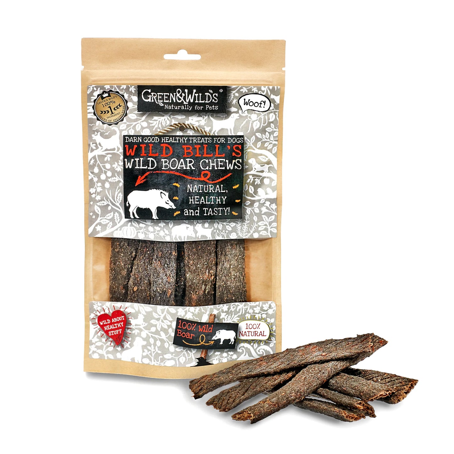 Wild Boar Chews 100g